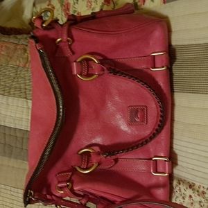 Dooney & Bourke Pink Florentine Satchel